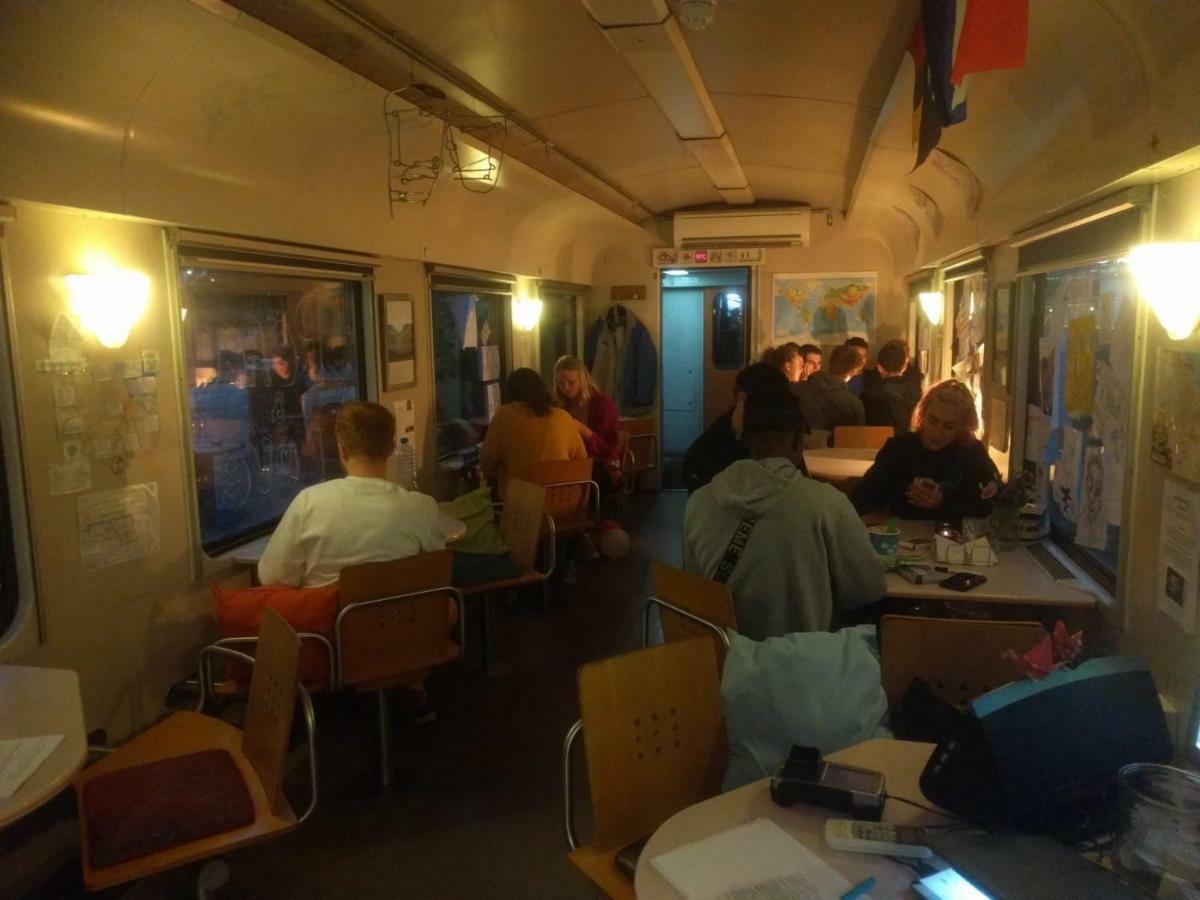 Train Lodge Amsterdam Eksteriør bilde